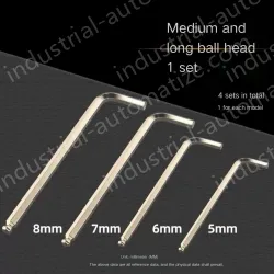 1 nickel plating medium and long [5+6+7+8mm] each