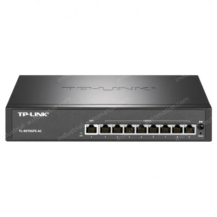 1WAN port,8 LAN ports PoE&middot; AC all-in-one Gigabit VPN router
