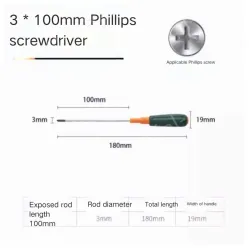 Phillips/flathead screwdriver 6*100