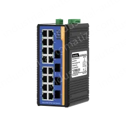[Gigabit 4 optical 16 electrical] ring network managed industrial switch