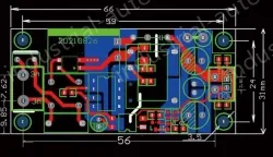Small, safe isolated, regulated power supply switching power supply module 12V 450MA Vertical pins