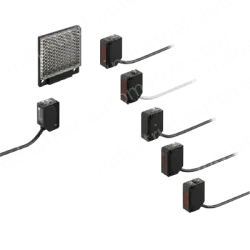 NPN output 20 to 50 mm Adjustable range Compact Photoelectric Sensor