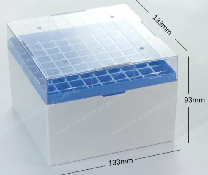 5ml 81 compartment PC cryobox - blue