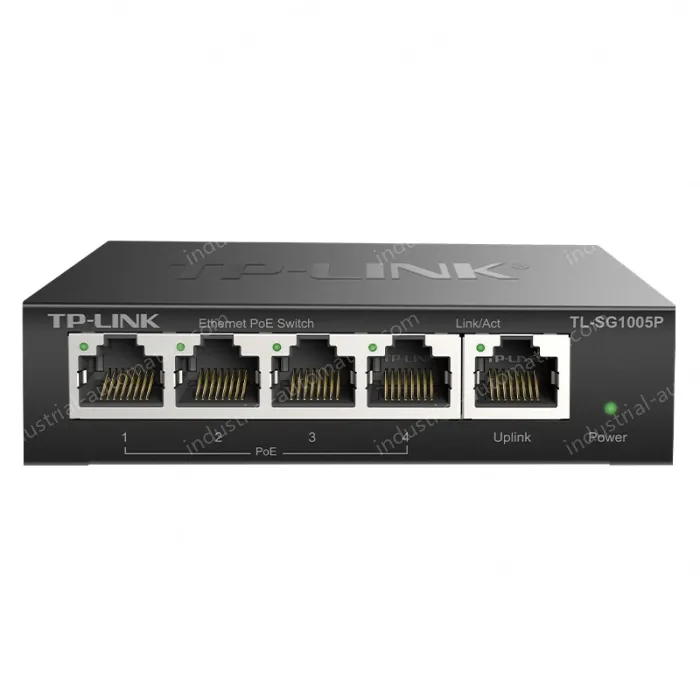 5 port Full Gigabit Ethernet PoE switch