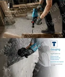 GBH 2-24 DRE Dust Hood + Drill Bit Set