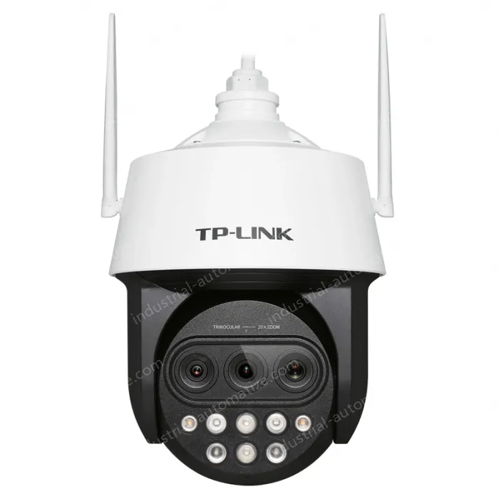 Three-eye zoom full-color 4G high-speed dome camera
