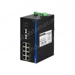 4 Ports Gigabit SFP + 8 Ports Gigabit RJ45 Din-Rail Unmanaged Industrial Ethernet Switch