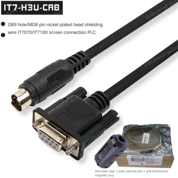 2M boxed + magnetic ring IT7-H3U-CAB with IT7070/7100 screen with PLC