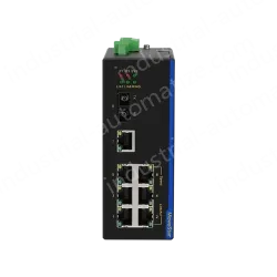 1 Port 100M F(x) + 7 Ports 10/100M T(x) Din-Rail Unmanaged Industrial Ethernet Switch