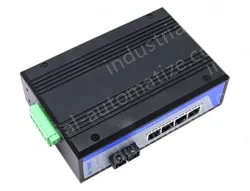 UOTEK 4-Port Gigabit Network Fiber Optic Transceiver